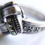 Vintage Estate Sterling Silver 925 Bow Ring (size P1/2 - 5g) Image 10