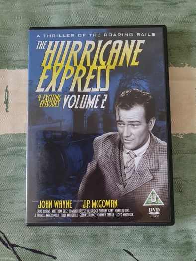 The Hurricane Express J P McGowan 1932 DVD Volume 2 John Wayne Serial 4 Episodes