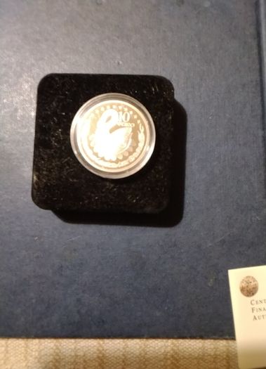 Central Bank Proof Silver Coin