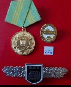 East German, Ddr, Medal /badge, Military Medal, Nva, Stasi ,,,,(154)