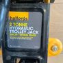 Halfords 2 Tonne Hydraulic Trolley Jack with Pair of 2 Tonne Axle Stands Image 4