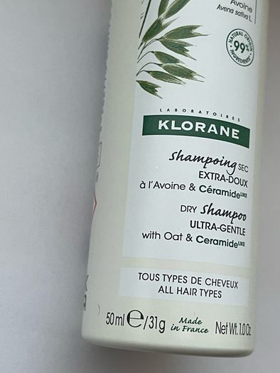 Klorane dry shampoo 50ml