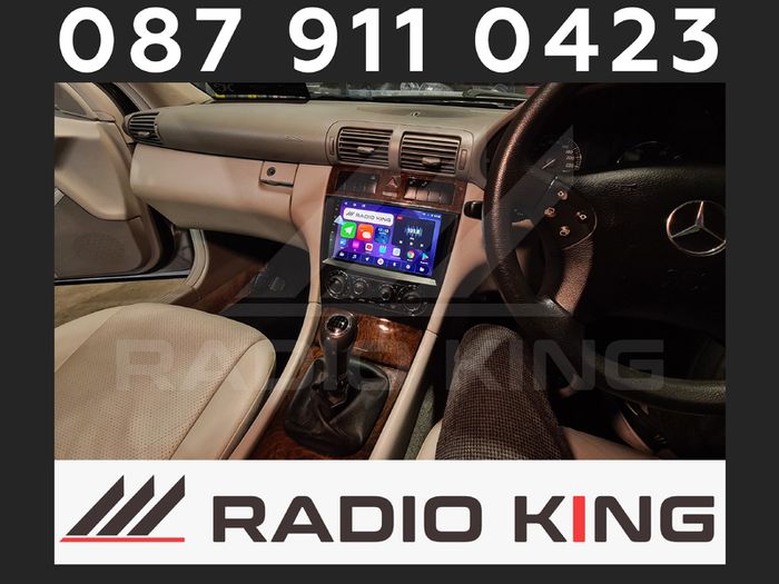 Premium Carplay Mercedes C200 Android Auto Radio