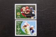 Ireland 2011.Amateur Boxing / Womens Golf.Two Stamps.Mint never hinged.