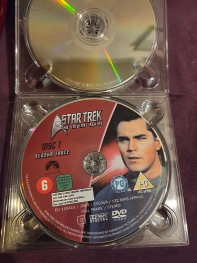 Star Trek Original series DvD Collectors Edition Season 3