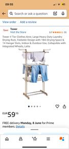 4 Tier Tower Clothes Horse