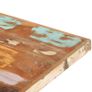 Dining Table X-shaped Legs 140x70x77cm Solid Reclaimed Wood Image 4