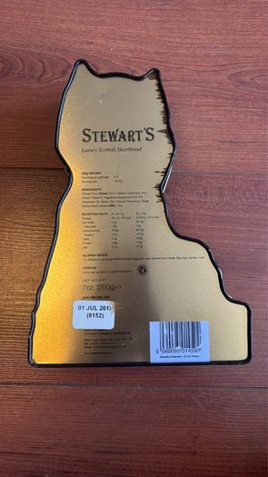 Metal tin box