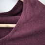 Wine Cashmere Shawl /one Size J1 Image 4