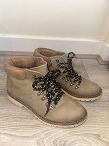 Designer Steve Madden Women's Beige Boots - Size UK 5