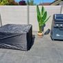 Outdoor Extending Dining Set - Grey Rattan Image 5