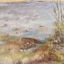 Vintage Oil Painting on Board Image 3