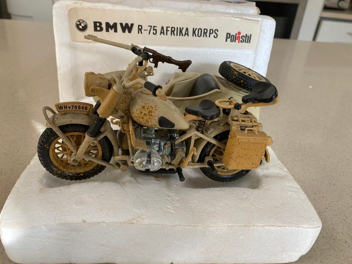 BMW R-75 Afrika Korp German WW2