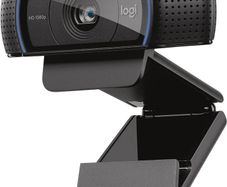 HD Pro Webcam, Full HD 1080p/30fps Video Calling, Clear Stereo Audio, HD Light Correction, Privacy Shutter, Streaming, Works With Skype,Zoom,FaceTime, PC/Mac/Laptop/Tablet/XBox - Black
