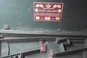 Antique double gun case