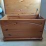 Solid Pine Blanket Box Image 3