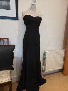 Zibi london black occasion dress uk8-10