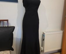 Zibi london black occasion dress uk8-10