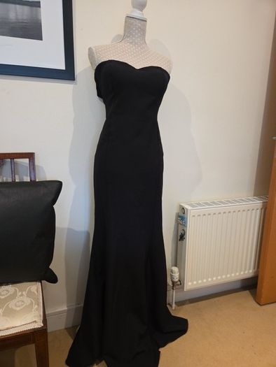 Zibi london black occasion dress uk8-10