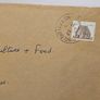 Stamps Mixed Lot on Envelopes See Pictures Image 5