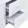 Sideboard White 160x40x70 cm MDF Image 7