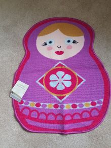 Girls Bedroom Mat - Russian Doll - NEW