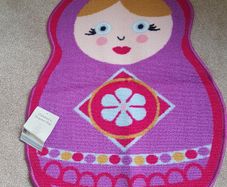Girls Bedroom Mat - Russian Doll - NEW