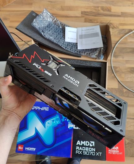 SAPPHIRE Pulse Amd Radeon Rx 9070 XT Gaming 16gb Sealed Unit