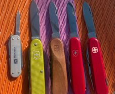 camping victorinox Swiss army wenger Alox hiking fishing