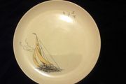 Vintage Pallisy plate,Golden Regatta pattern.