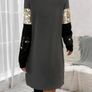 Striped Sequin Long-Sleeve Dress SHEIN Size S / EU 36 Image 5