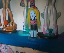 Monster high lagoona figure hand made by me