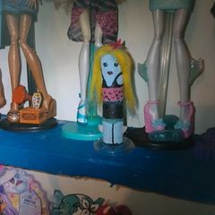 Monster high lagoona figure hand made by me