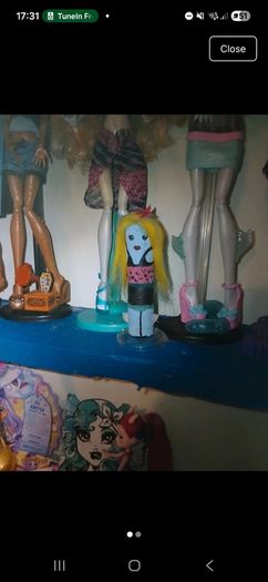 Monster high lagoona figure hand made by me