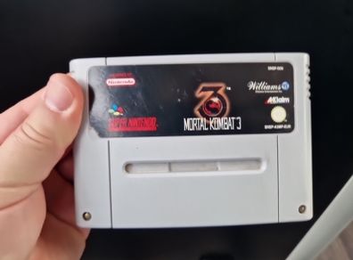 Mortal Kombat 3 Snes Super Nintendo Arcade Retro Games Original