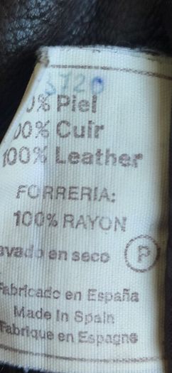 Vintage Spanish Soft Leather Jacket Made in Mallorca  Espresso  Size 44