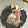 Cereplat Plate,Hand Made In Spain,Young Woman Admiring Pottery 18.5 cm. Diameter,Ready To Hang Image 5