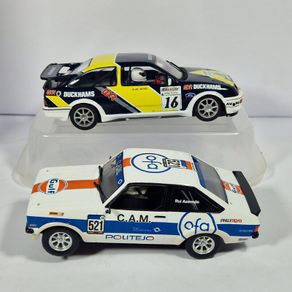 Scalextric Ford Twin Pack (Sierra & Escort slot car classic touring btcc saloon )