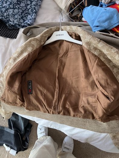 vintage bomber jacket
