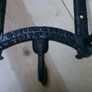 Old wall mounted stable harness holder Image 3
