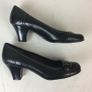 Areosoles Ladies Black Mid Heel Court Shoes Size 8 Unworn Image 8