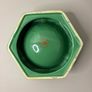 Rare Vintage Wade England 7 Up Ashtray Hexagon - Seven Up Memorabilia Porcelain Image 3