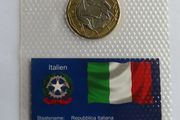 MAP ERRORS Italian Bimetallic sealed collector coin | 1000 lire 1997