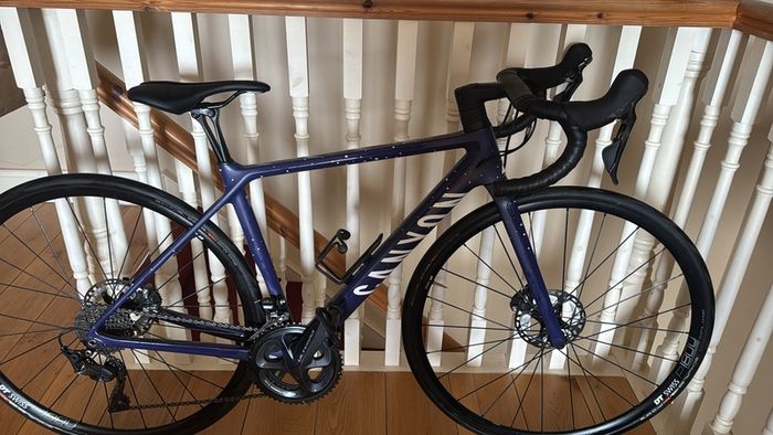 Canyon road bike and Turbo trainer