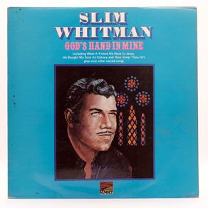 Slim Whitman God's Hand in Mine Vinyl Album