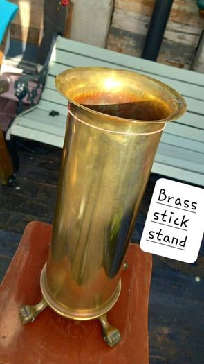 Antique Brass & copper coal helmets