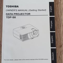 Toshiba Data Projector TDP-S8