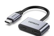 USB-C One-Two Converter