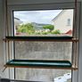 handmade hanging shelves Image 2