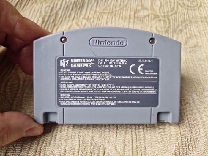 World Cup 98 Nintendo 64 N64 Games Original